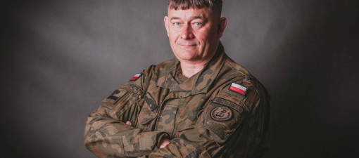 Sołtys z Czółen w mundurze OT. Na co dzień gasi pożary i rozwiązuje sprawy mieszkańców